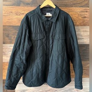 Flint and Tinder Quilted Waxed Shirt Jacket XXL
